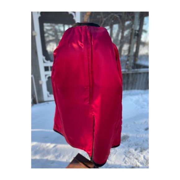 Savile Row Hand Tailored Black Virgin Wool Coat Overcoat Contour Cut - Picture 11 of 11